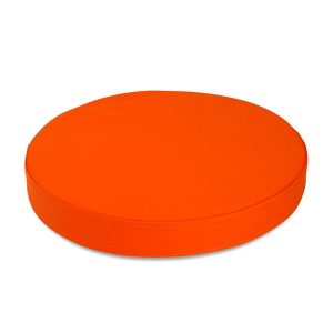 almofada fina laranja