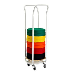 carrinho de almofadas