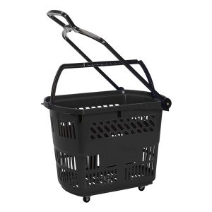 cesta preta c rodas