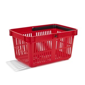 cesta vermelha